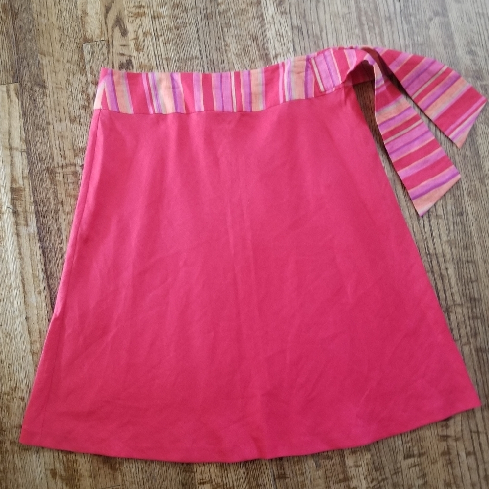 Willi Smith Linen Skirt